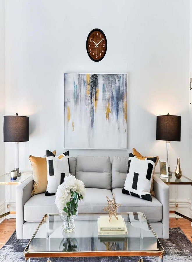 TRENDSTUBE Wall Clock for Home Bedroom Hall Living Room Office | Home Decorative Art Collection (Pack of 1_WC-23) - Image 5